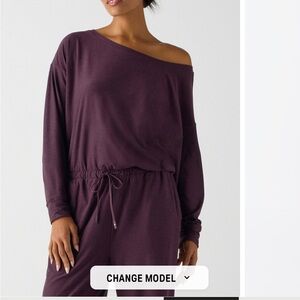 Fabletics Deep Purple Top